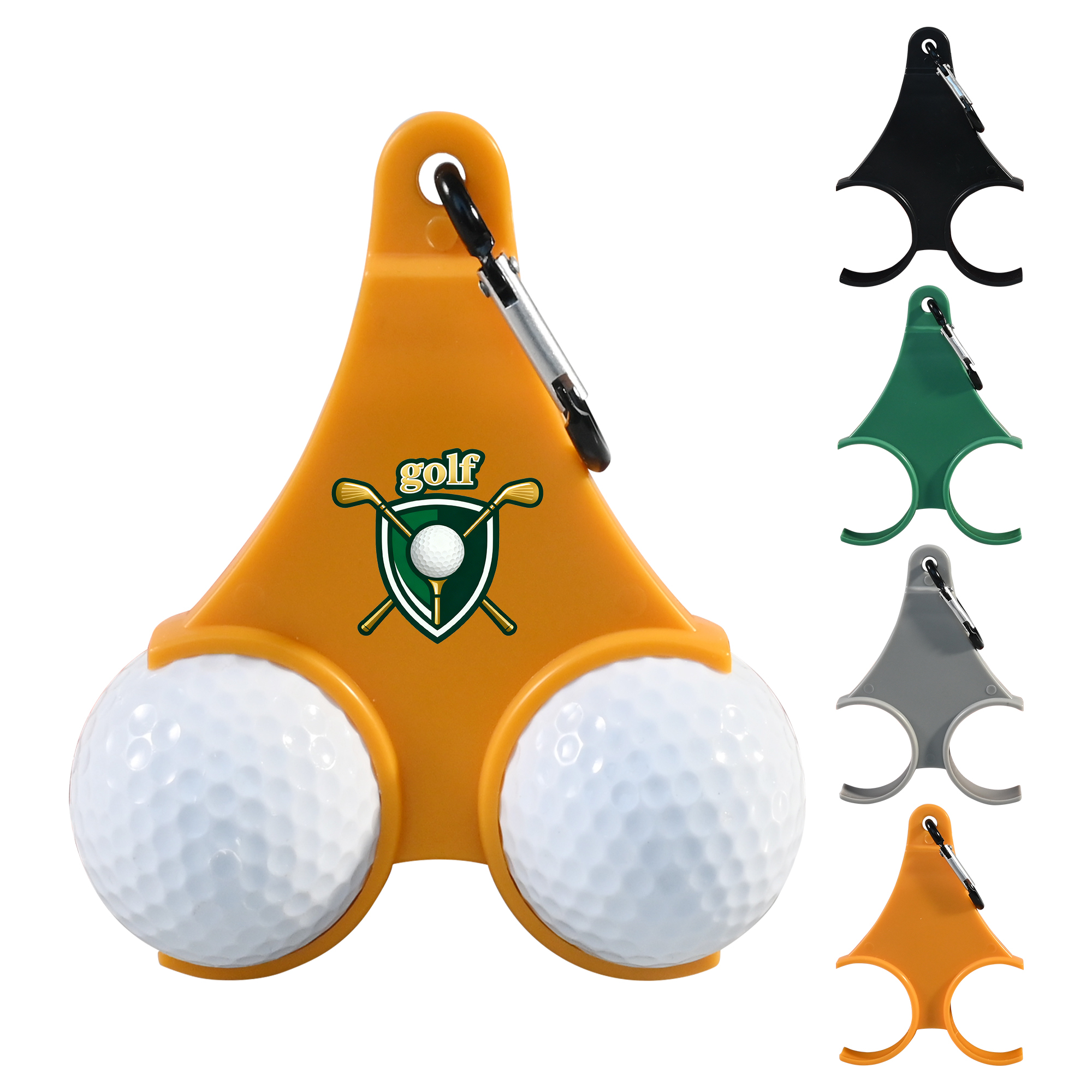 Golf Ball Holder with Clip