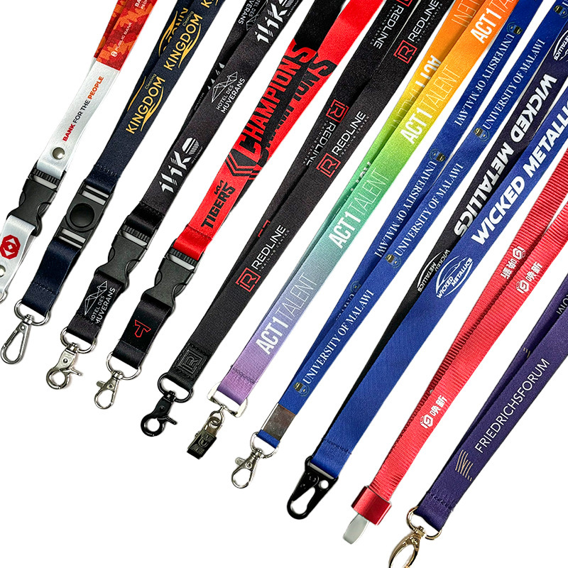 3/4" Full Color Dye Sublimated Lanyard