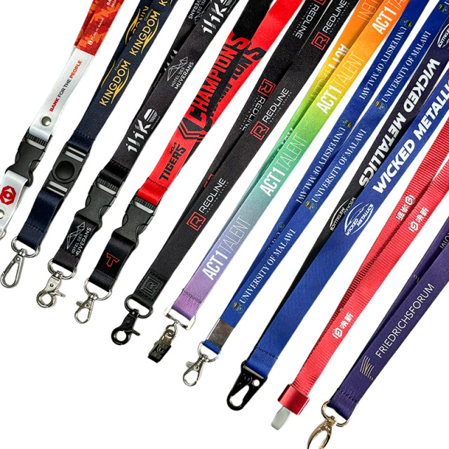 3/4" Full Color Dye Sublimated Lanyard