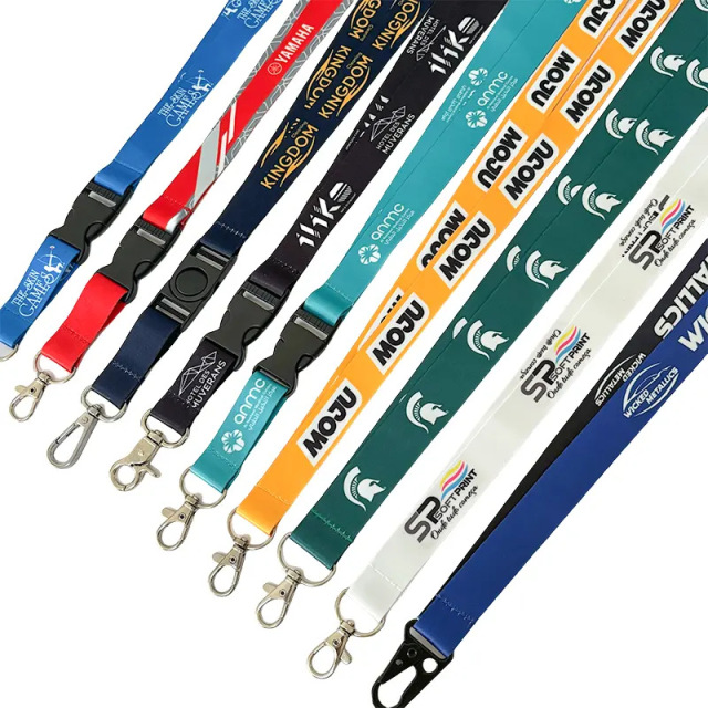 3/4" Full Color Dye Sublimated Lanyard