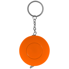 Retractable Round Tape Measure Keychain