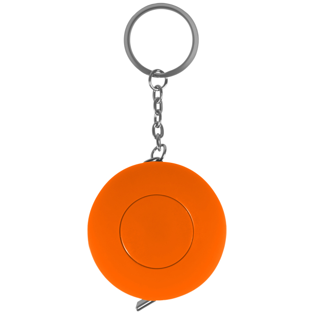 Retractable Round Tape Measure Keychain