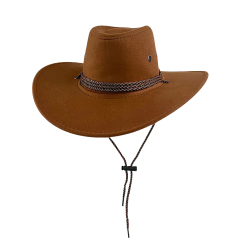 Wide Brim Faux Suede Cowboy Hat