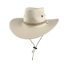 Wide Brim Faux Suede Cowboy Hat