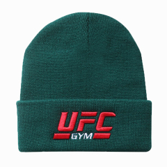 3D Embroidery Knit Beanie Cap