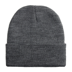 3D Embroidery Knit Beanie Cap