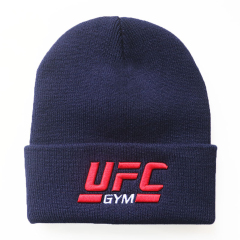 3D Embroidery Knit Beanie Cap