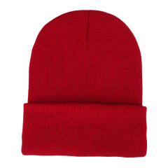 3D Embroidery Knit Beanie Cap