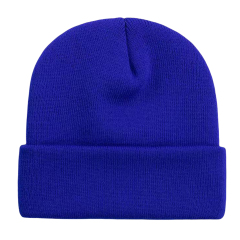 3D Embroidery Knit Beanie Cap