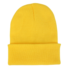 3D Embroidery Knit Beanie Cap