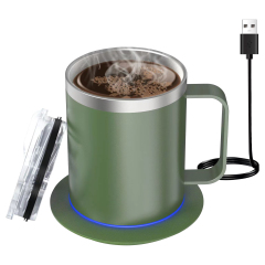 12OZ Stailess Steel Coffee Mug Warmer