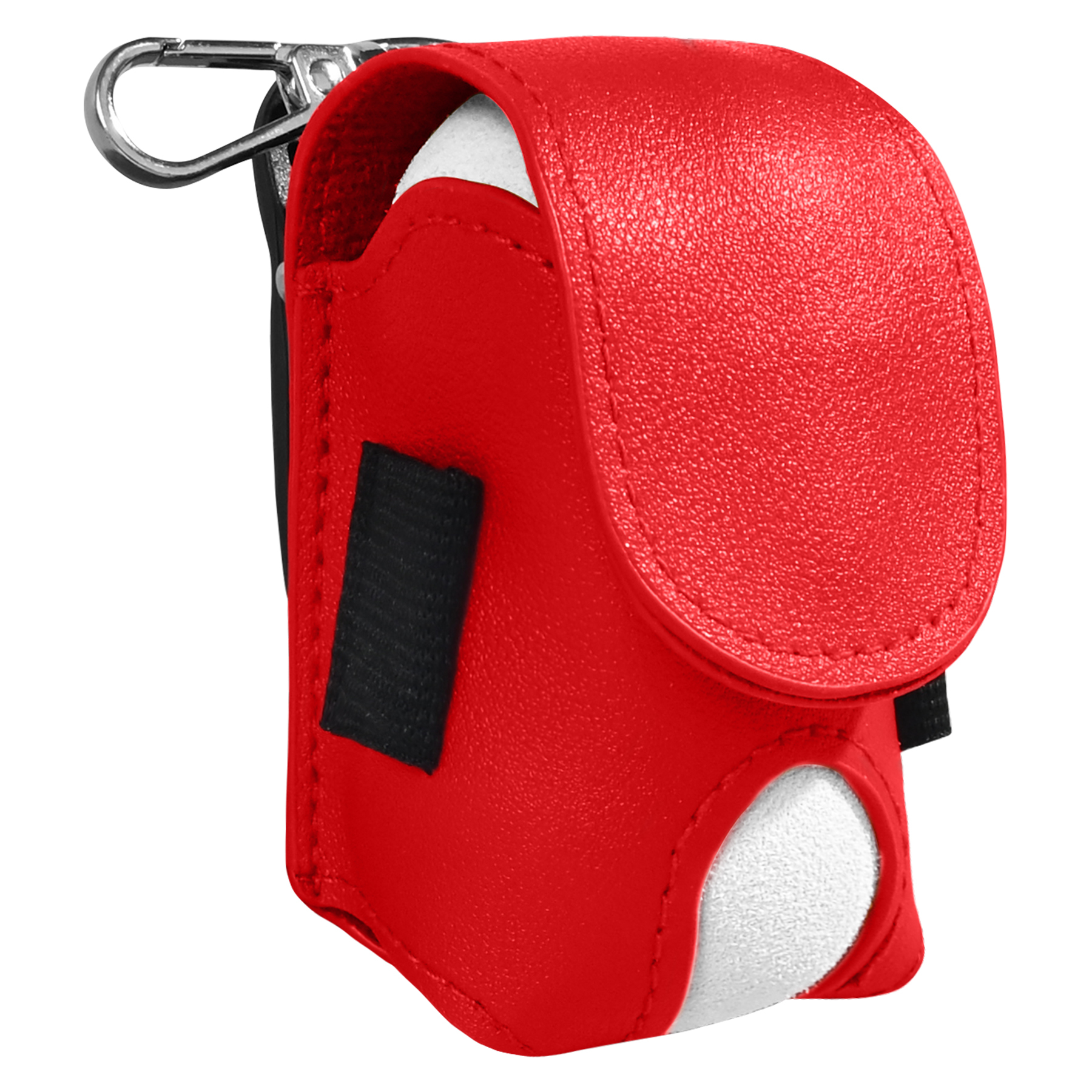 Leather Golf Ball Waist Bag