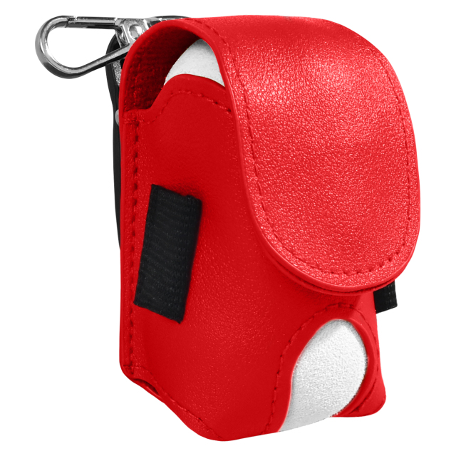 Leather Golf Ball Waist Bag