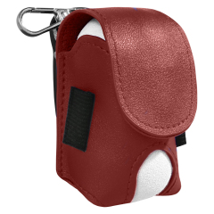 Leather Golf Ball Waist Bag