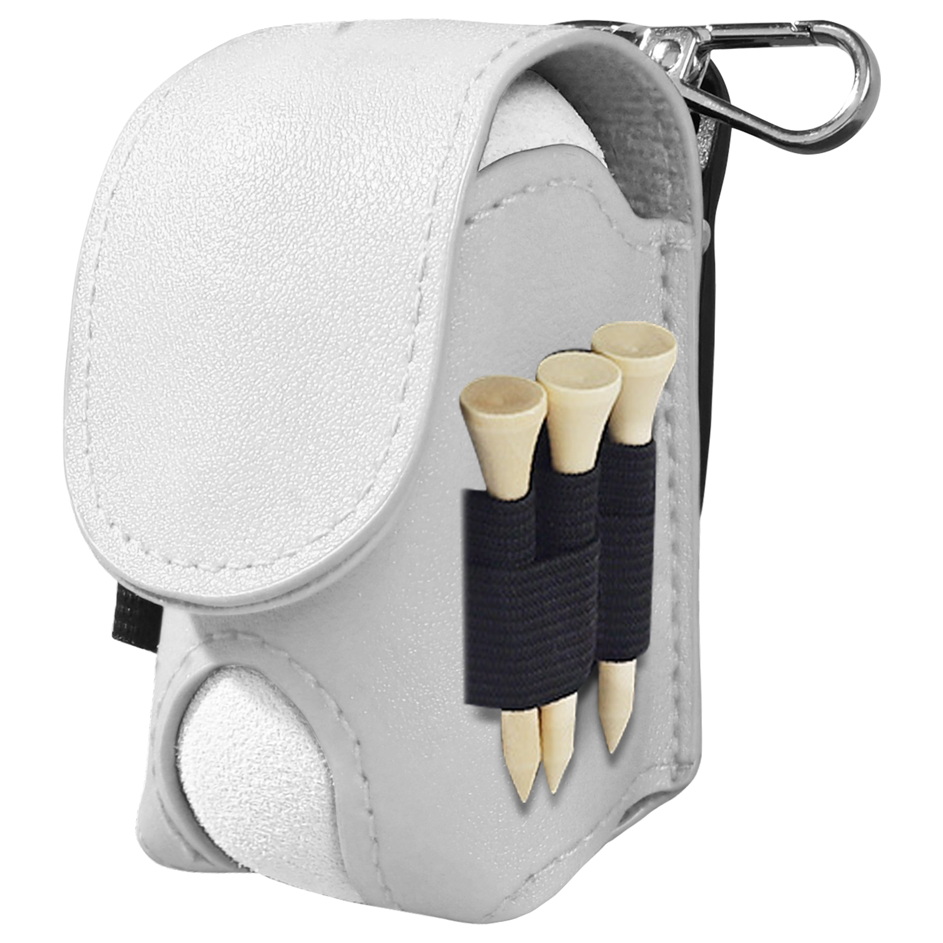 Mini Leather Golf Balls Bag
