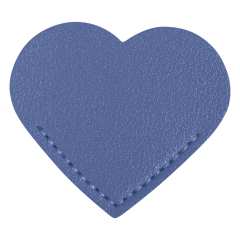 Leather Heart Bookmark