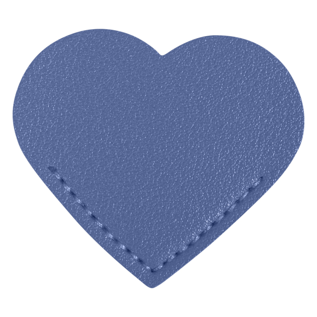 Leather Heart Bookmark