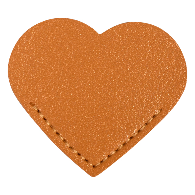 Leather Heart Bookmark