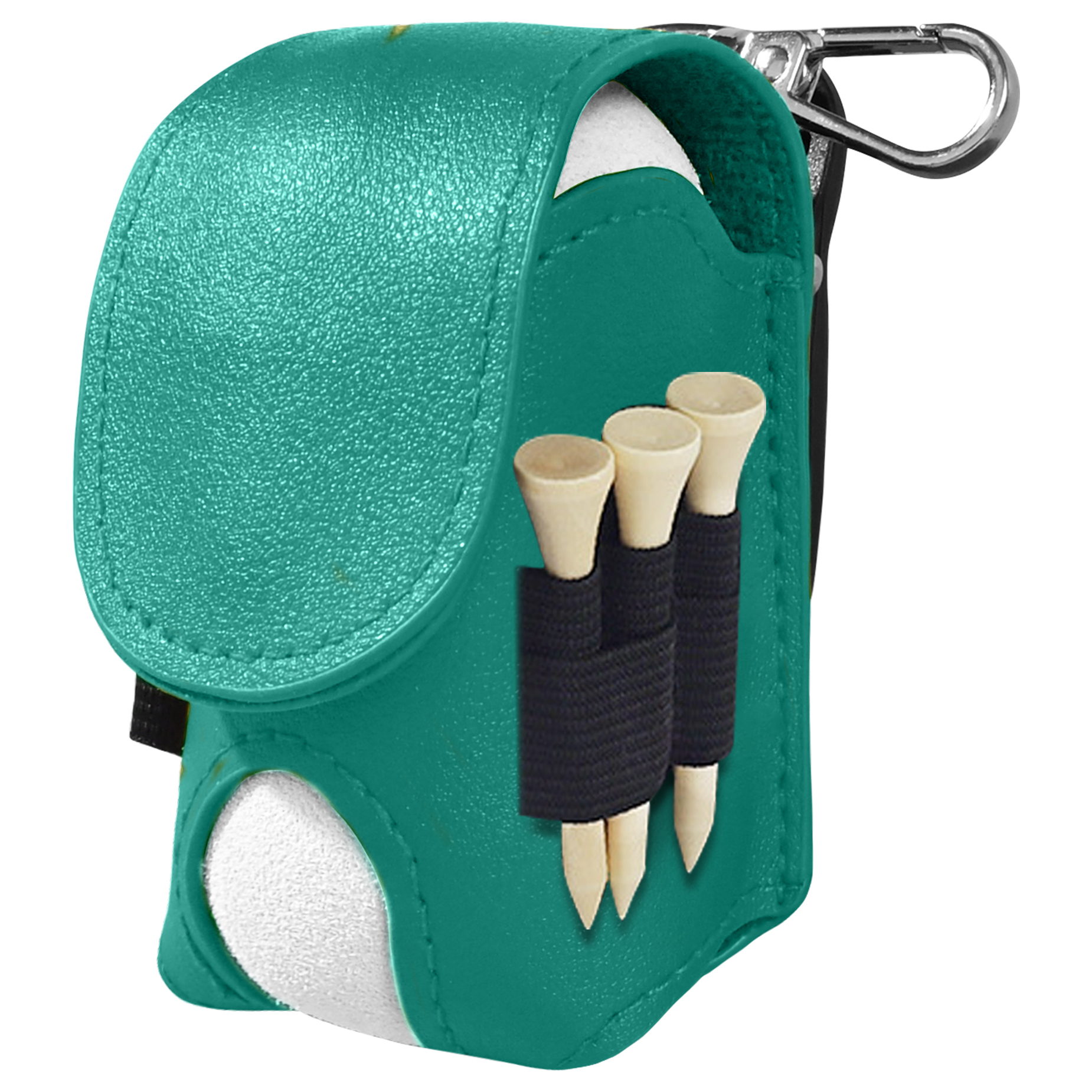 Mini Leather Golf Balls Bag