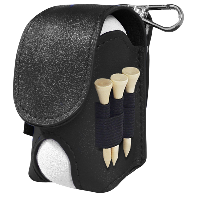 Mini Leather Golf Balls Bag