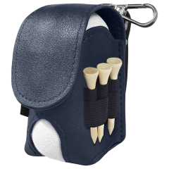 Mini Leather Golf Balls Bag