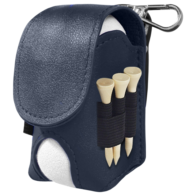 Mini Leather Golf Balls Bag