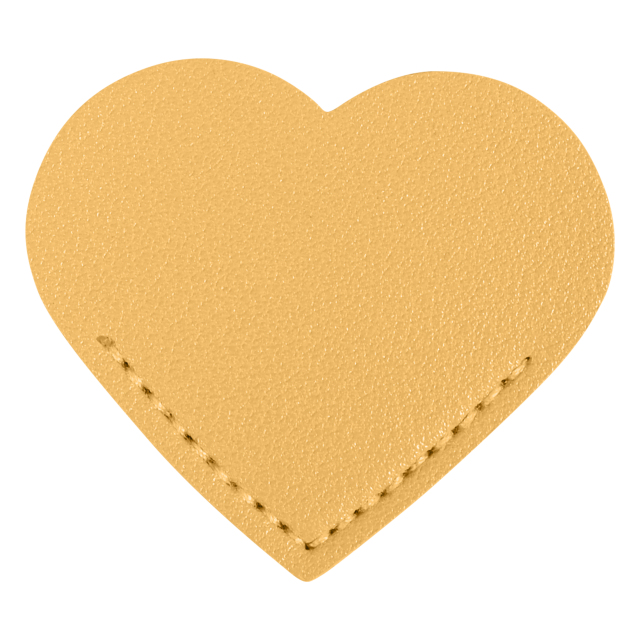 Leather Heart Bookmark