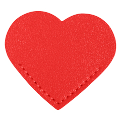 Leather Heart Bookmark