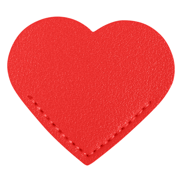 Leather Heart Bookmark