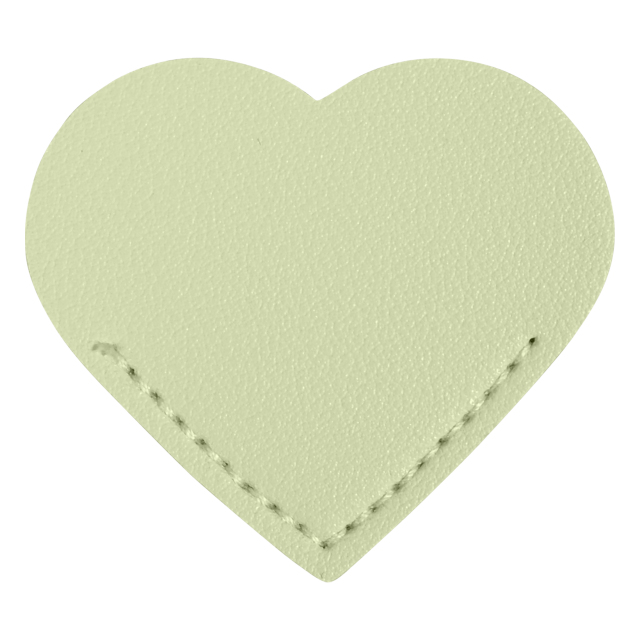 Leather Heart Bookmark
