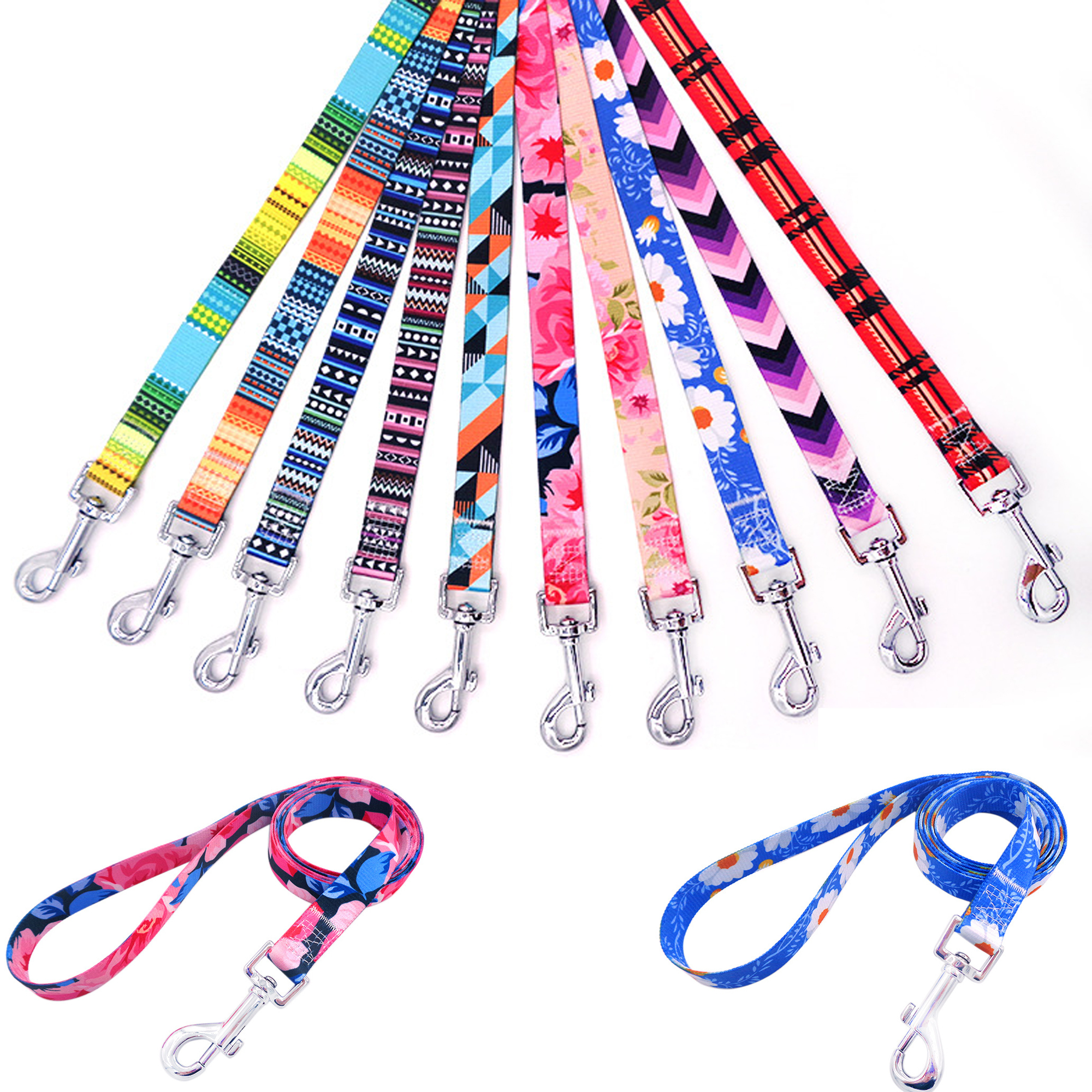 1"x 72"Sublimation Pet Leash