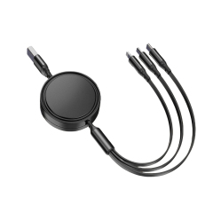 3" 1 Retractable Charging Cable