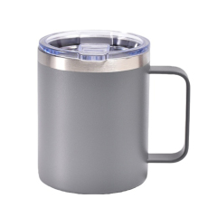 12oz Stainless Steel Insulated Mug W/ Handle