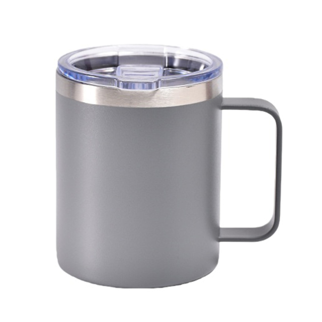 12oz Stainless Steel Insulated Mug W/ Handle