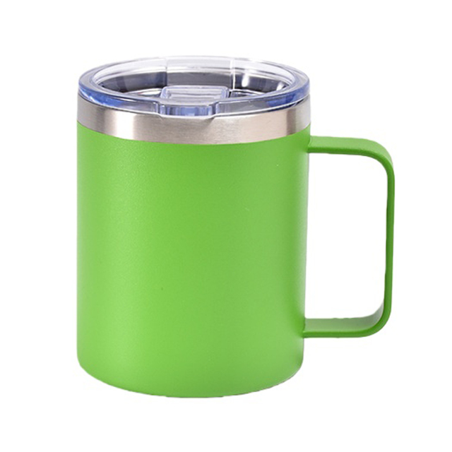 12oz Stainless Steel Insulated Mug W/ Handle