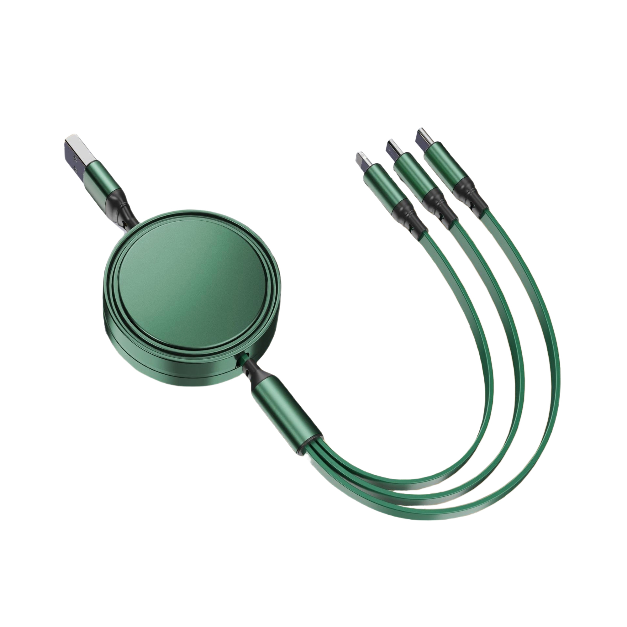 3" 1 Retractable Charging Cable