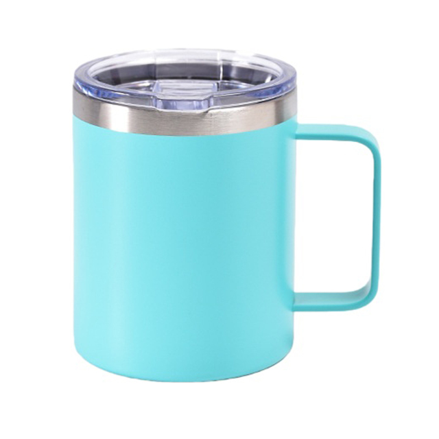 12oz Stainless Steel Insulated Mug W/ Handle