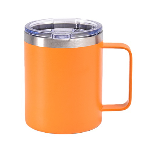 12oz Stainless Steel Insulated Mug W/ Handle