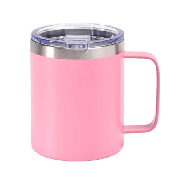 12oz Stainless Steel Insulated Mug W/ Handle