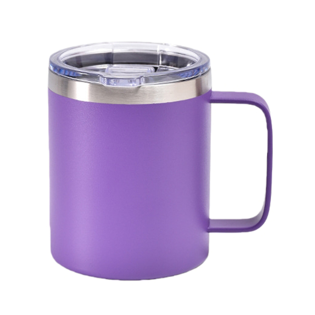 12oz Stainless Steel Insulated Mug W/ Handle