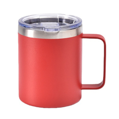 12oz Stainless Steel Insulated Mug W/ Handle