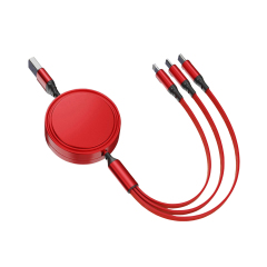 3" 1 Retractable Charging Cable