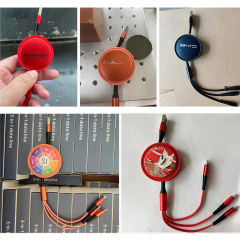 3" 1 Retractable Charging Cable