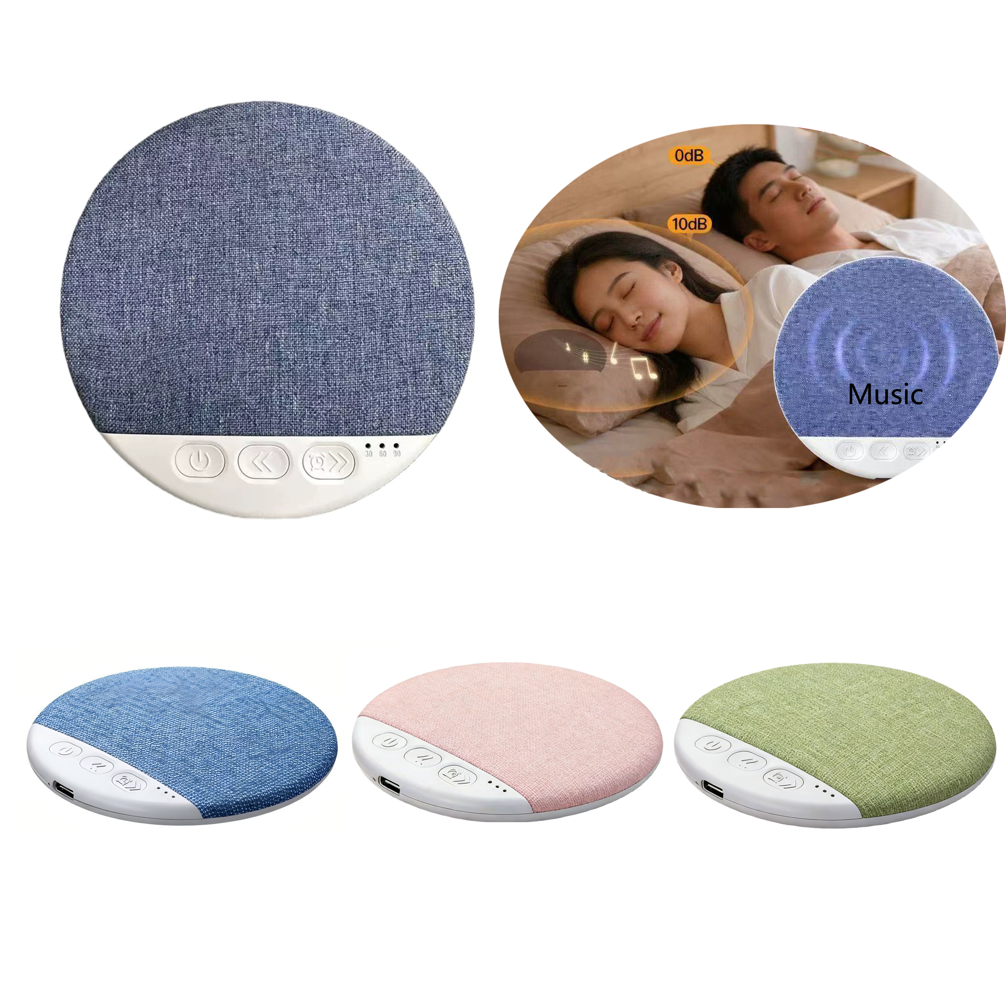 Fabric Pillow Wireless Speaker