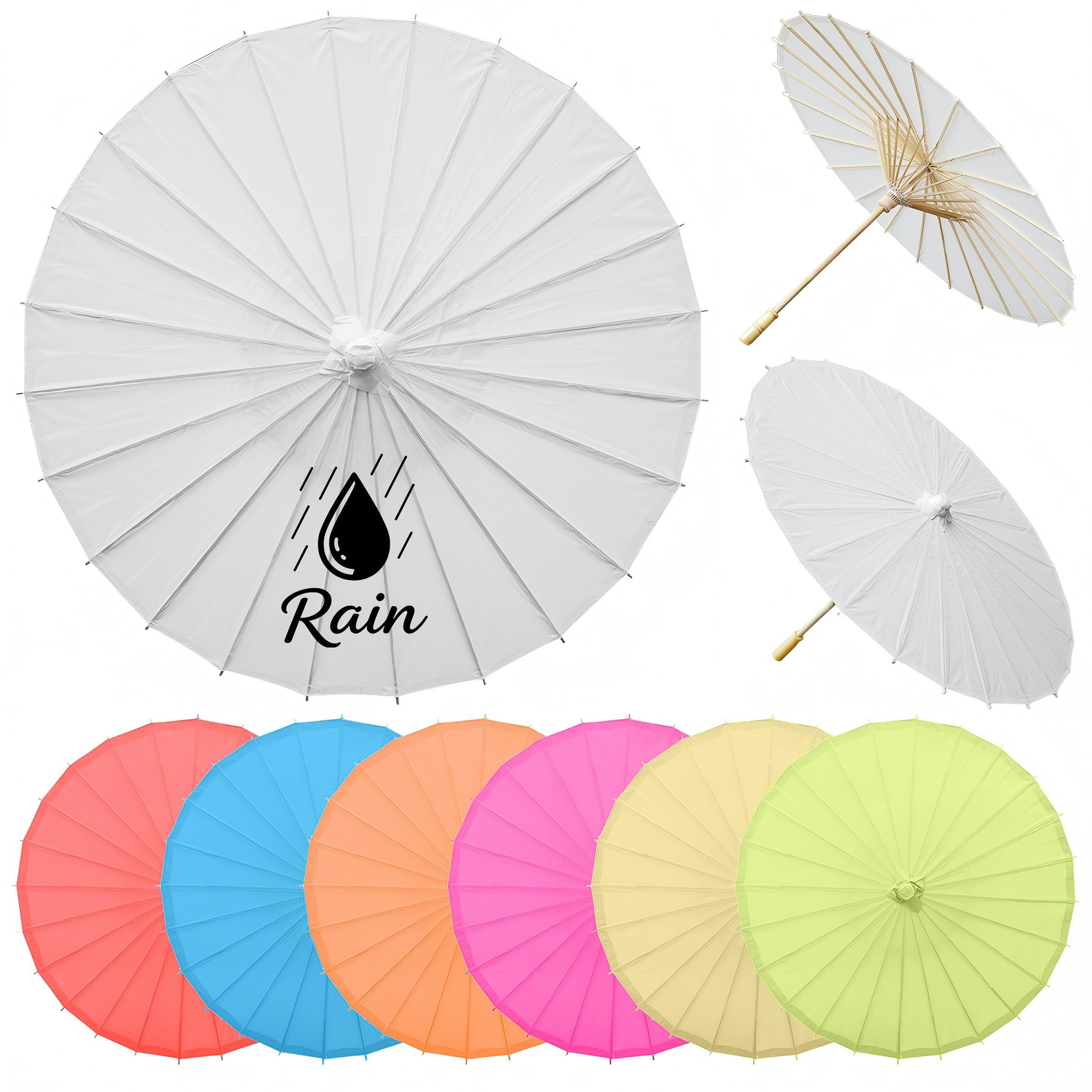Blank Oil-paper Umbrella