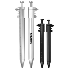 Ballpoint Pen With Ruler
