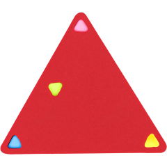 Colorful Triangle-Shaped Sticky Notes