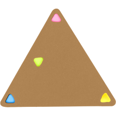 Colorful Triangle-Shaped Sticky Notes