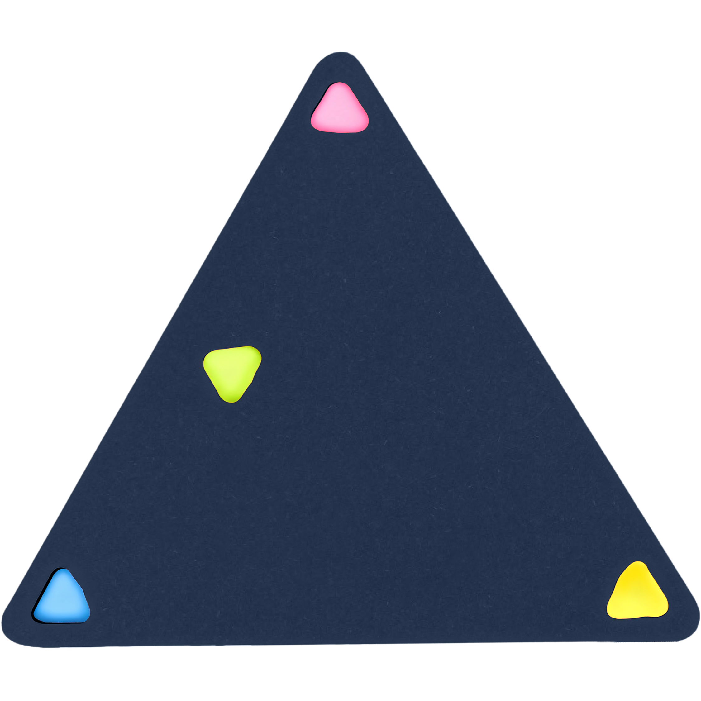 Colorful Triangle-Shaped Sticky Notes