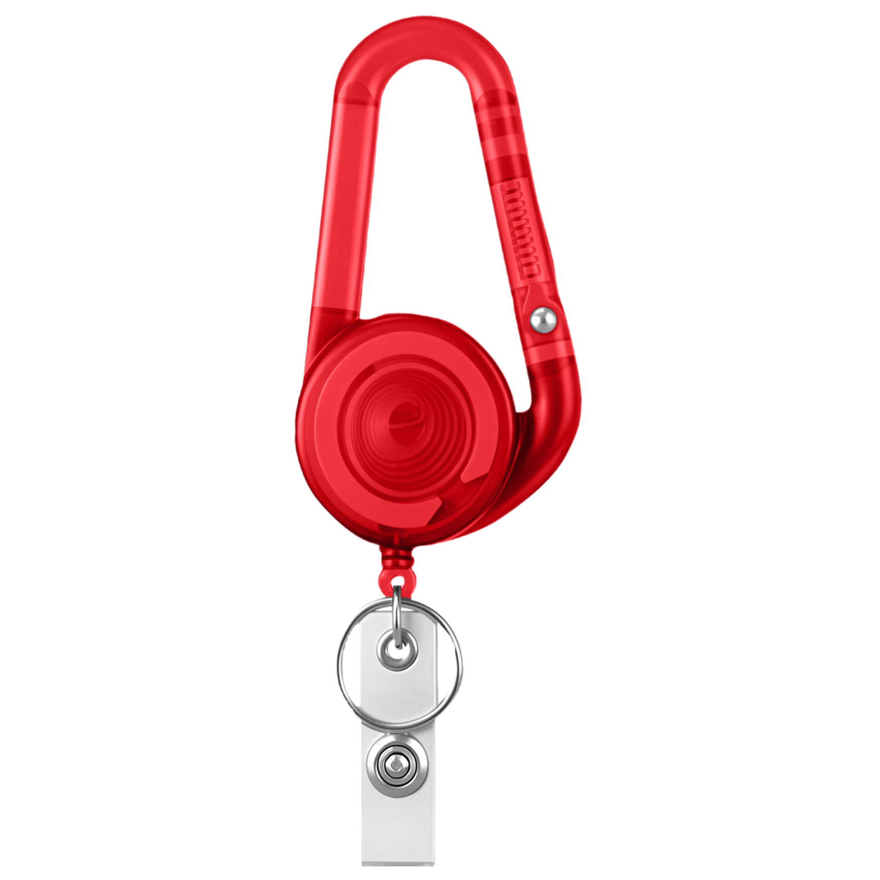 Retractable Keychain With Carabiner